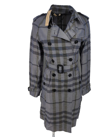 Burberry Trench Coat 8 UK Stretfield Rain Coat XS US 6 S Lightweight Mid Length