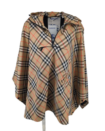 Burberry Cape Waterproof Nova Check Italy BNWT One Size XS  M L XL