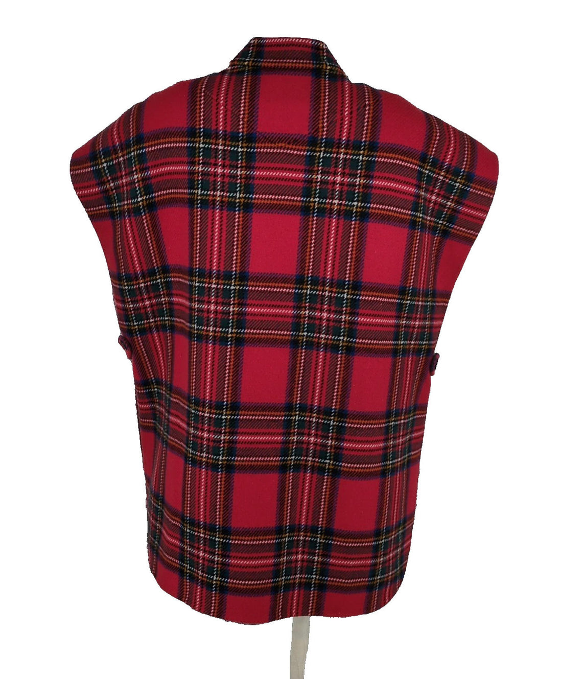 Burberry Cape One Size S M L XL Tunic Wool Cashmere  Italy Runway Reversible Red
